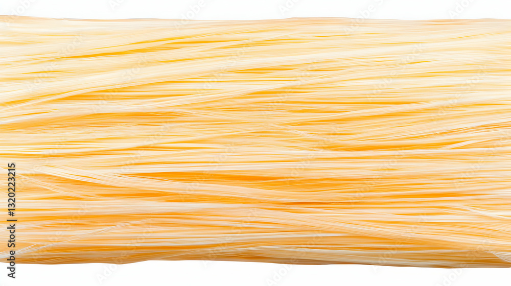 Poster abstract background of pale yellow and white intertwined strands, resembling fine noodles or fibers,