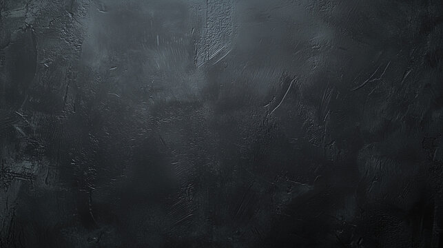 Top-down view of a smooth flat rubber mat texture in dark gray color for industrial and design applications