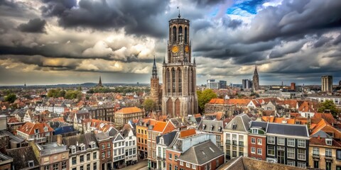 Old Town Utrecht Architecture Under