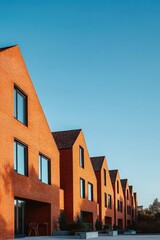 Modern Brick Houses Architectural Photography in England