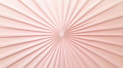 Obraz premium Pink rays radiate outwards in an abstract geometric design
