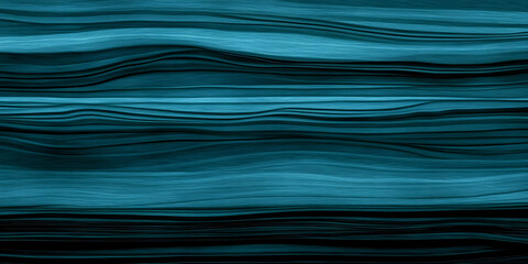 Abstract Teal Wave Background:  Fluid, Wavy Lines Create a Textured, Dynamic Digital Illustration for Design Projects