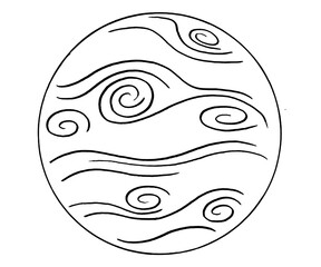 Venus Hand Drawn Illustration