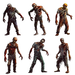 Zombie Art: 6 Spooky Designs