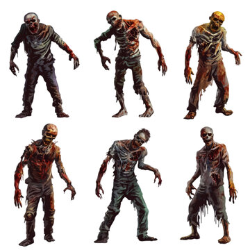 Zombie Art: 6 Spooky Designs