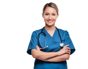 scrubs, isolated on white