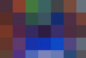 Rainbow spider with paisley & floral patterns, glowing red eyes, arachnid, green