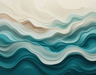 Fototapeta premium Tranquil Strokes – Stunning Meditative Abstract Art for Mindfulness and Inner Peace