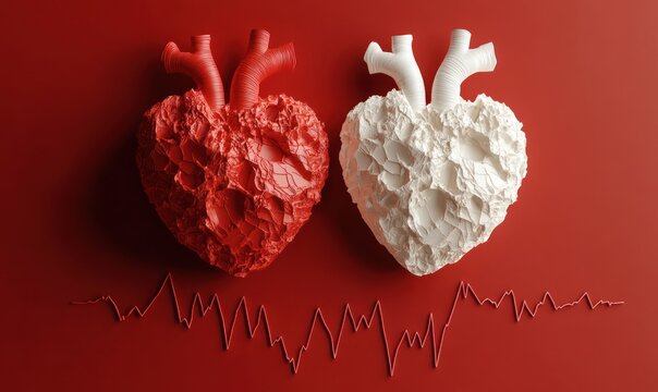 National Heart Month February Awareness Campaign for Healthy Lifestyle Heart Disease Prevention