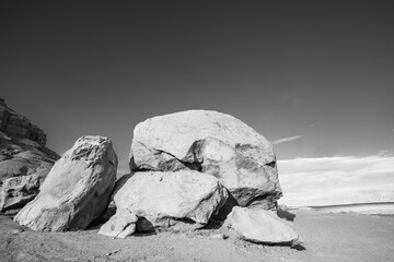 rocks in the desert