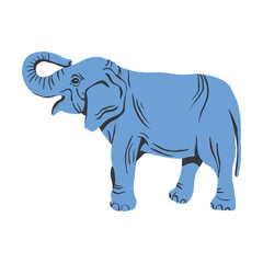 elephant vector illustration