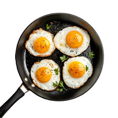 Fried Eggs: Perfect Sunny-Side Up transparent background