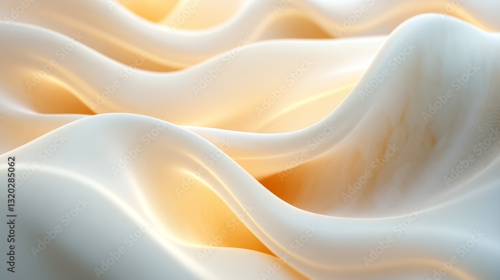 Poster soft white abstract background with light and flowing smooth textures