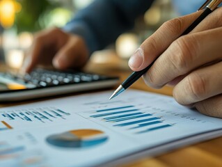 Investors calculating return on investment to determine the profitability of their investments, ROI Calculation, Insightful and datadriven