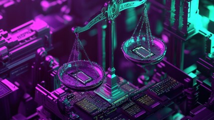 Digital justice scales over tech