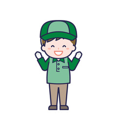 配達員／男性 07