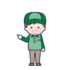 配達員／男性 16