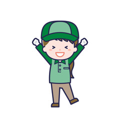 配達員／女性 03