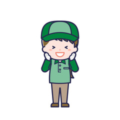 配達員／女性 21