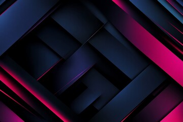Fototapeta premium Abstract geometric design with vibrant colors and layered shapes