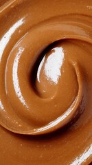 dark brown creamy abstract background copy space.