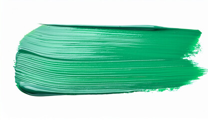 Green Paint Brushstroke