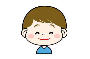 笑顔の男の子