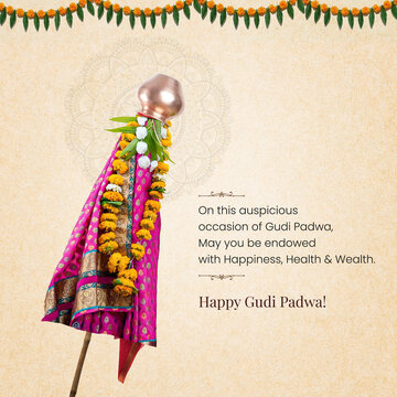 Best wishes to Gudi Padwa