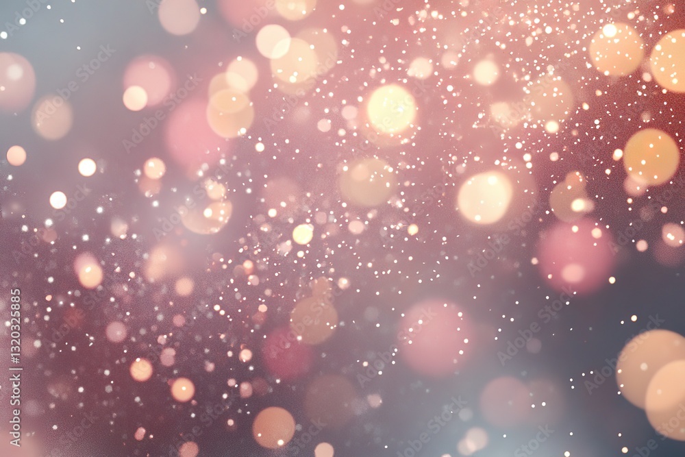Poster abstract sparkling lights create a dreamy and ethereal atmosphere with bokeh effects