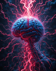 Obraz premium Pain & Pressure – Stunning Headache Illustrations for Medical and Wellness Concepts