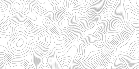 Obraz premium Abstract topography pattern lines sea map area space geometric strip grid line topo map technology modern design white background.