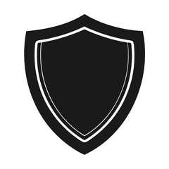 shield icon vector illustration