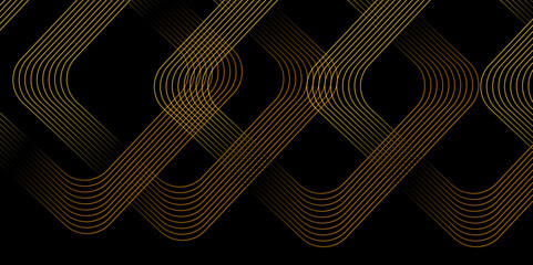 Abstract diagonal golden bars arrange in triangle facade shape on copy space background.  For covers, business cards, banners, prints on clothes, wall decor, posters, sites, posts on social networks, 