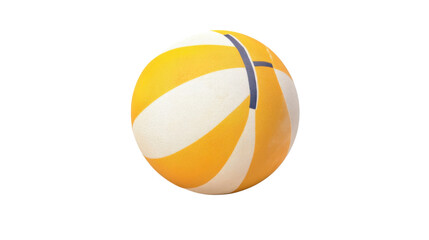 Obraz premium volleyball isolated on white background