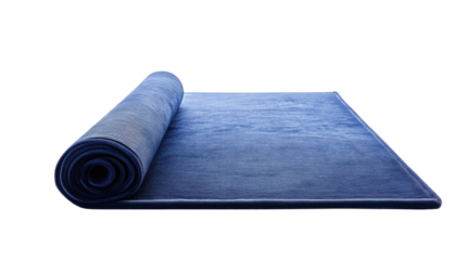 Shock-absorbing mat, shock absorption, yoga mat on transparent background png