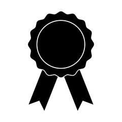 Circle ribbon vector