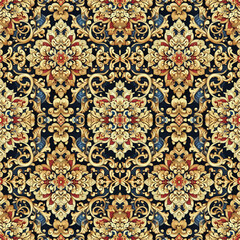 Thai art seamless pattern traditional