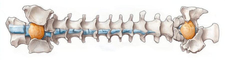Mobility of Lumbar Vertebrae and Intervertebral Discs in the Spine