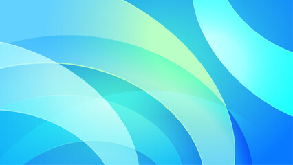 stylish blue gradient abstract background with overlapping curve shapes vector illustration, great for business presentation, wallpaper, or digital poster