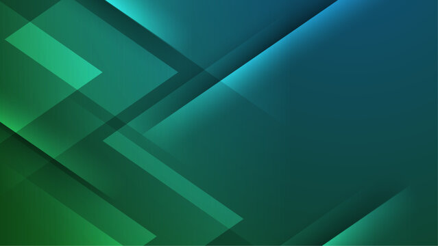 Abstract modern green gradient background with overlapping geometric, ideal for modern digital designs, website backgrounds, and technology design