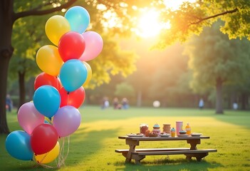 man with balloons