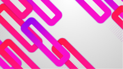 abstract white background with overlapping rectangle geometric vector illustration