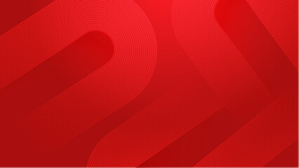 abstract red gradient geometric background vector illustration
