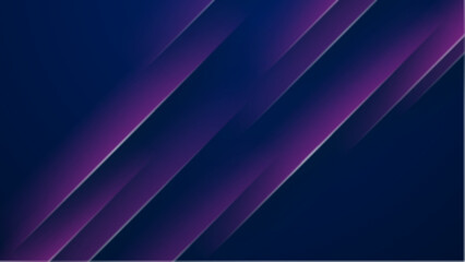 dynamic dark blue background with purple diagonal lines vector illustration © King