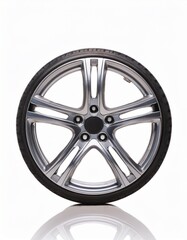 Obraz premium Sleek Alloy Wheel