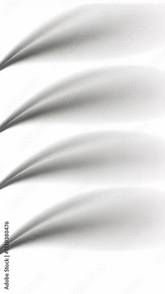 Poster soft wisps of fabric draping elegantly against a white background create a serene and calming visual