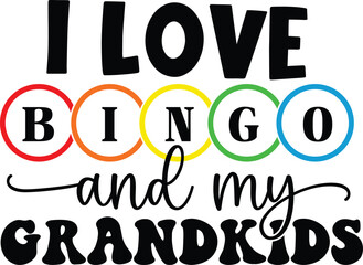 Bingo Quotes Planner SVG T-shirt Design