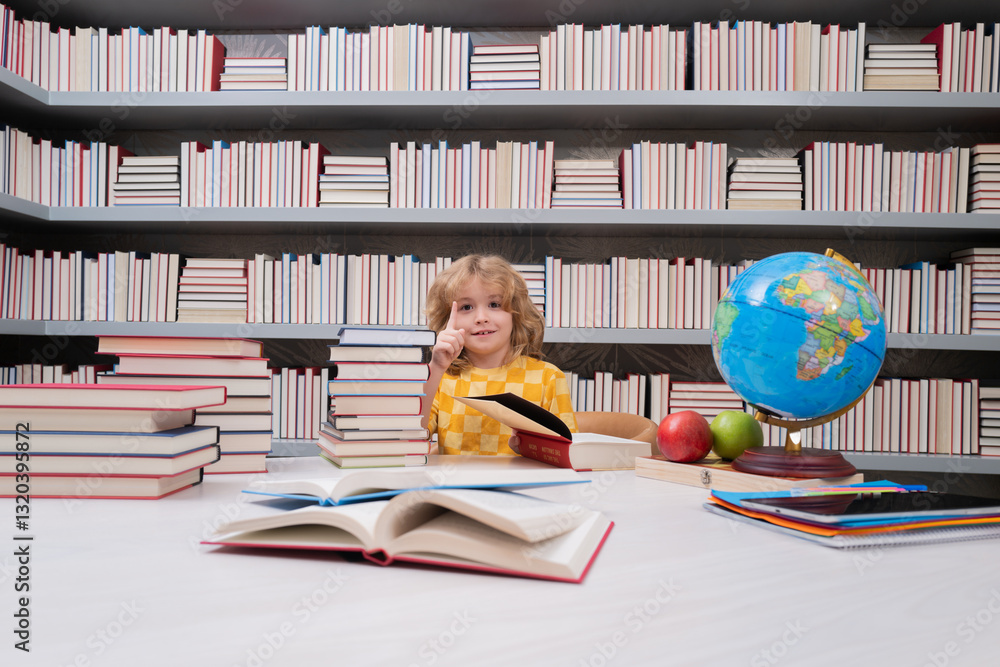 Poster school and students in classroom. education kids. child pupil student in the school class. studying 