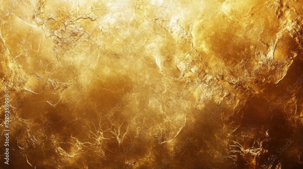 Aufkleber abstract golden texture background image of a luxurious and elegant gold surface with a marbled and 