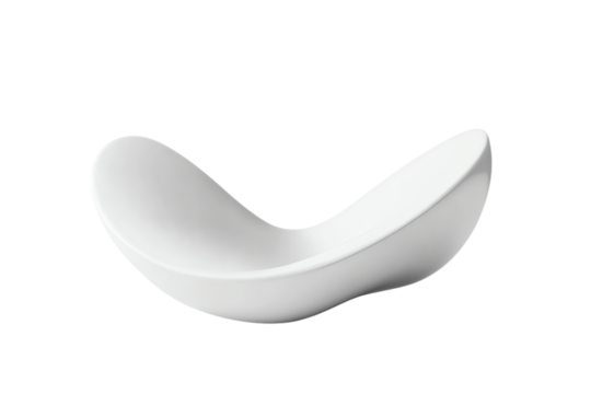 Elegant White Abstract Architectural Design